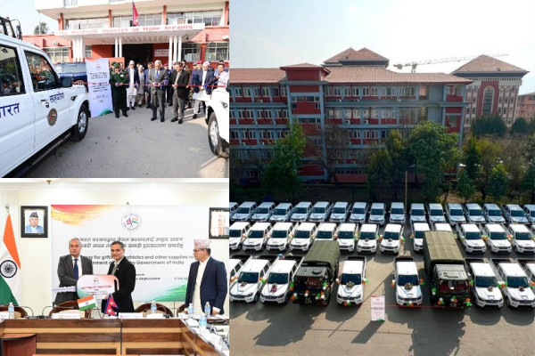 भारतले नेपाललाई दियो निर्वाचन सहयोगको तेस्रो खेप